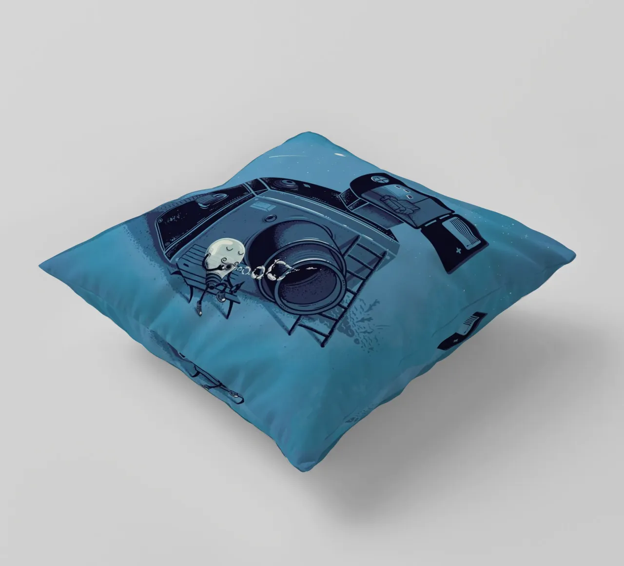 Quiting Time cuscino da Robert Richter