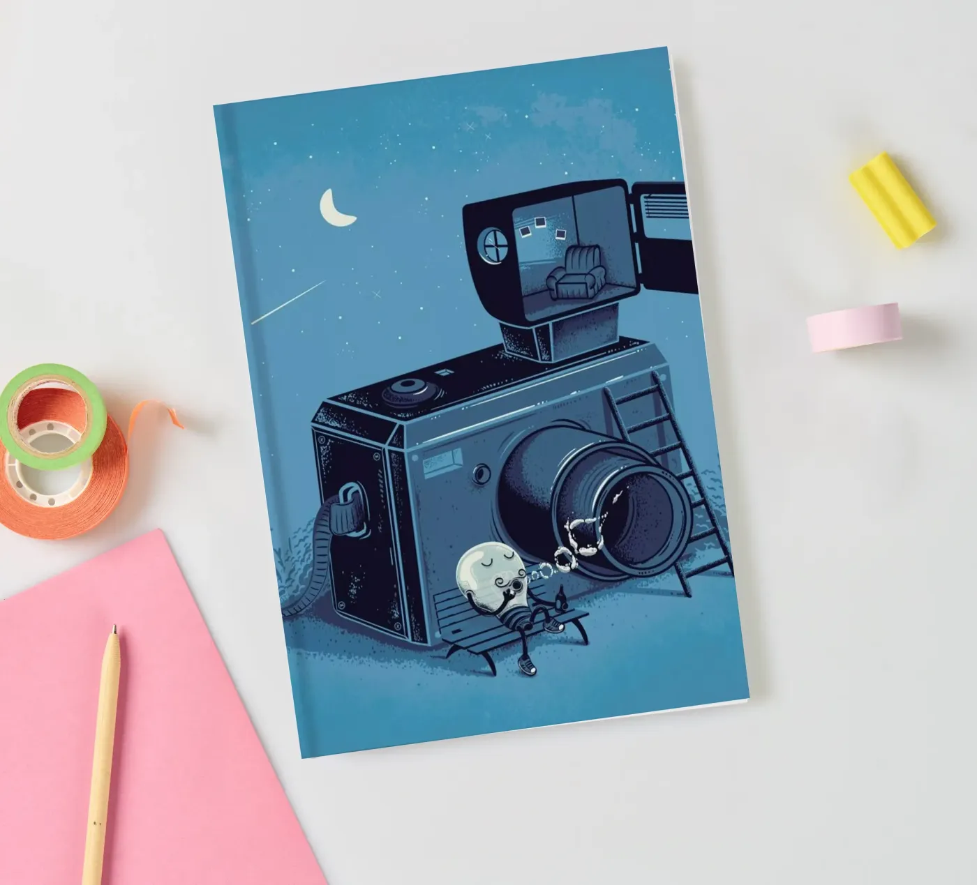 Quiting Time notebook by Robert Richter