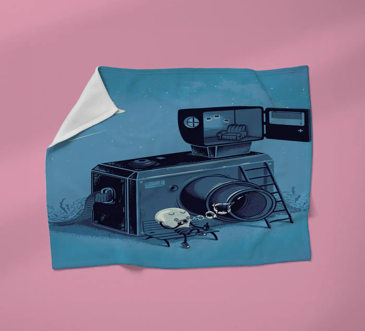 Quiting Time coperta in pile da Robert Richter