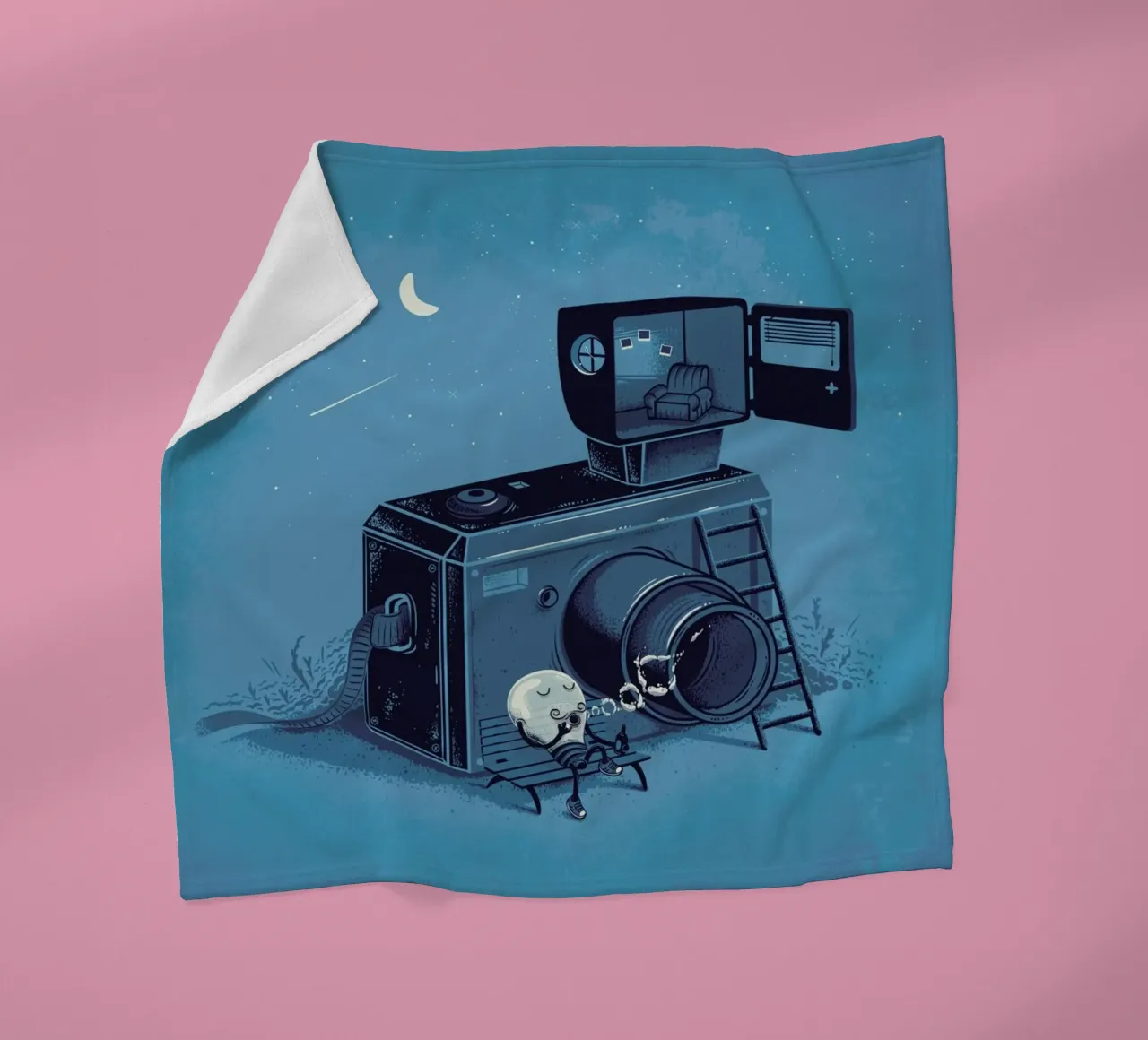 Quiting Time fleecedeken van Robert Richter