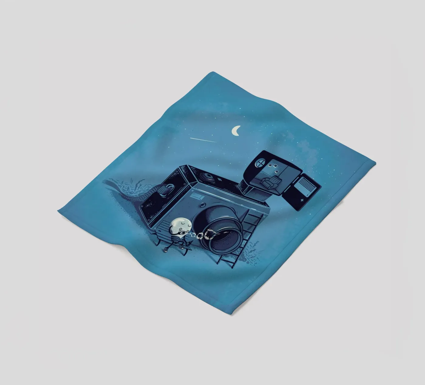 Quiting Time coperta in pile da Robert Richter