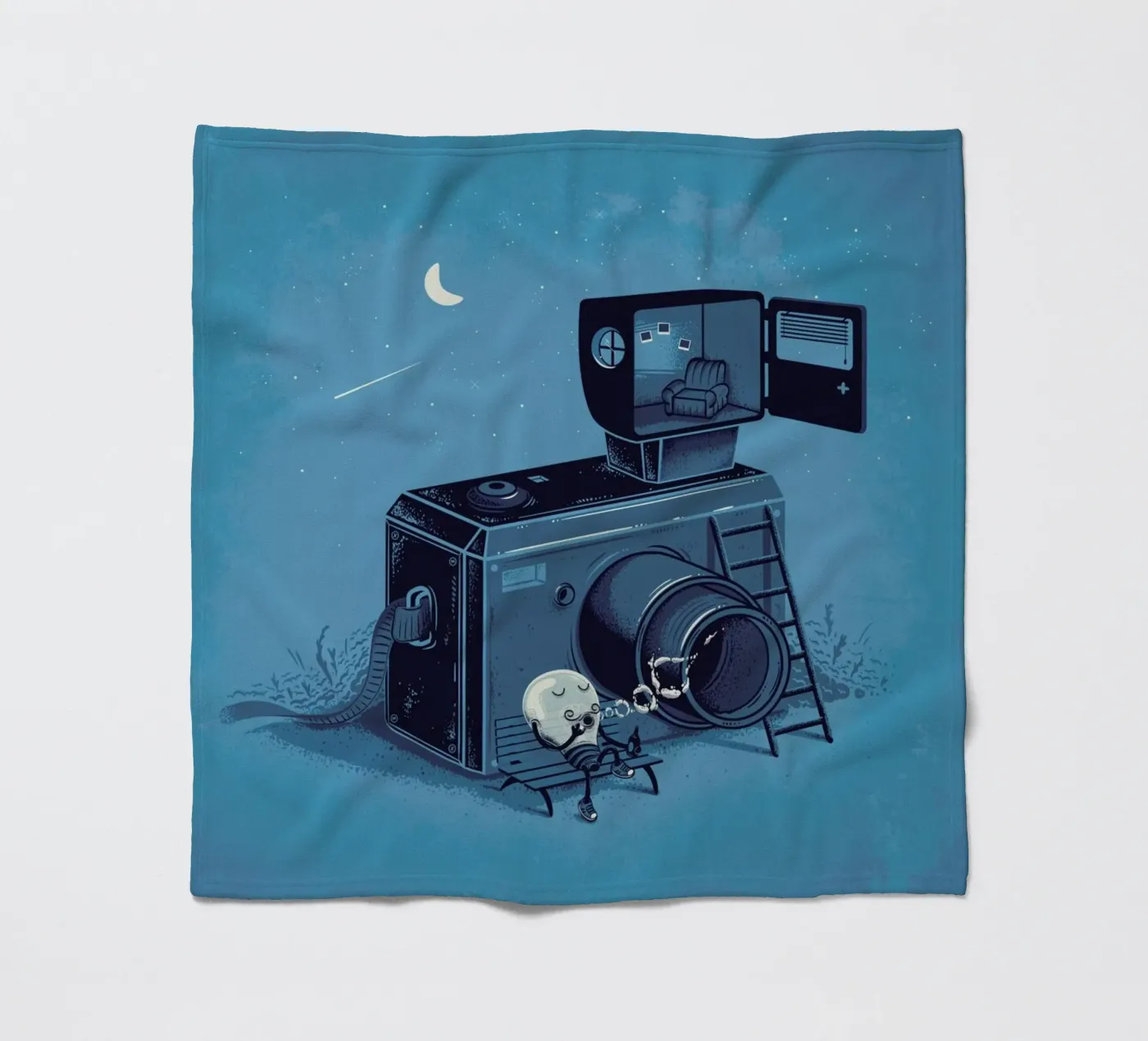 Quiting Time coperta in pile da Robert Richter