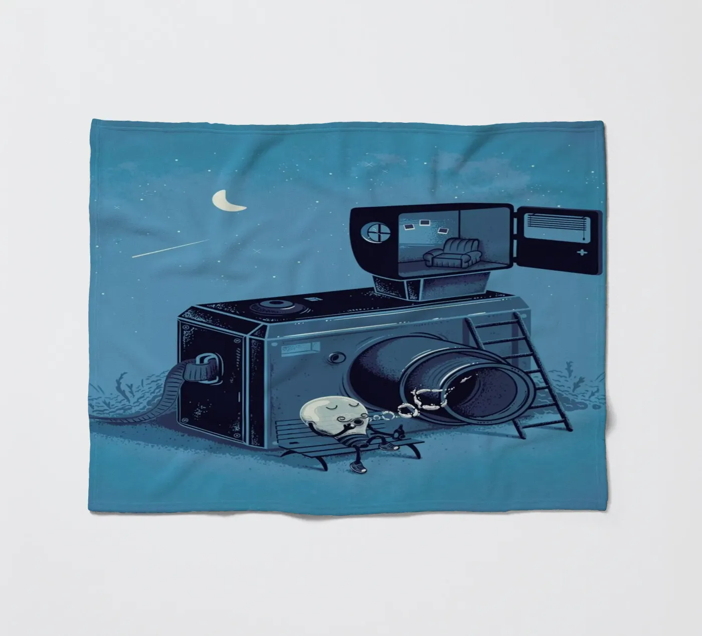 Quiting Time coperta in pile da Robert Richter