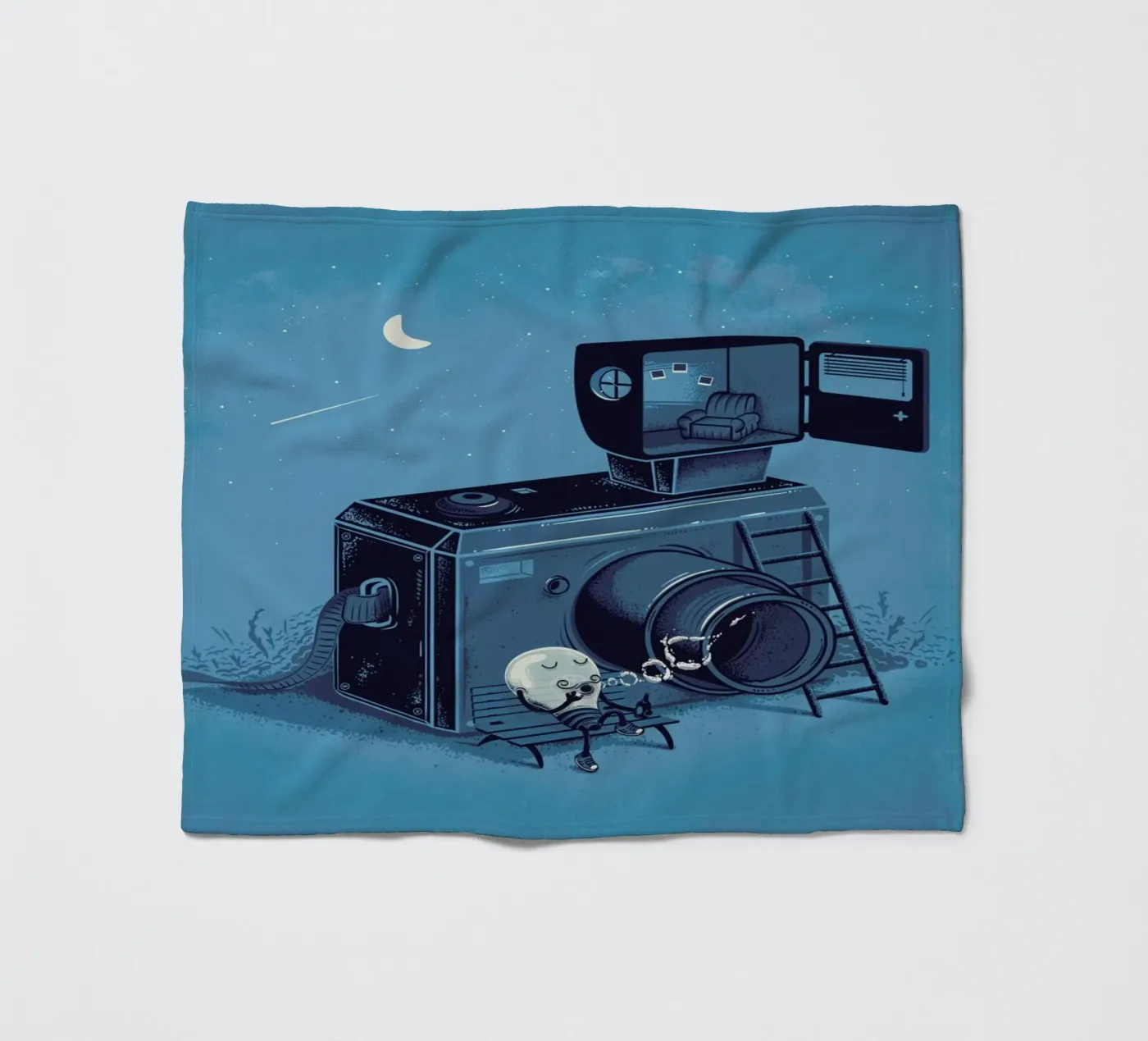 Quiting Time coperta in pile da Robert Richter