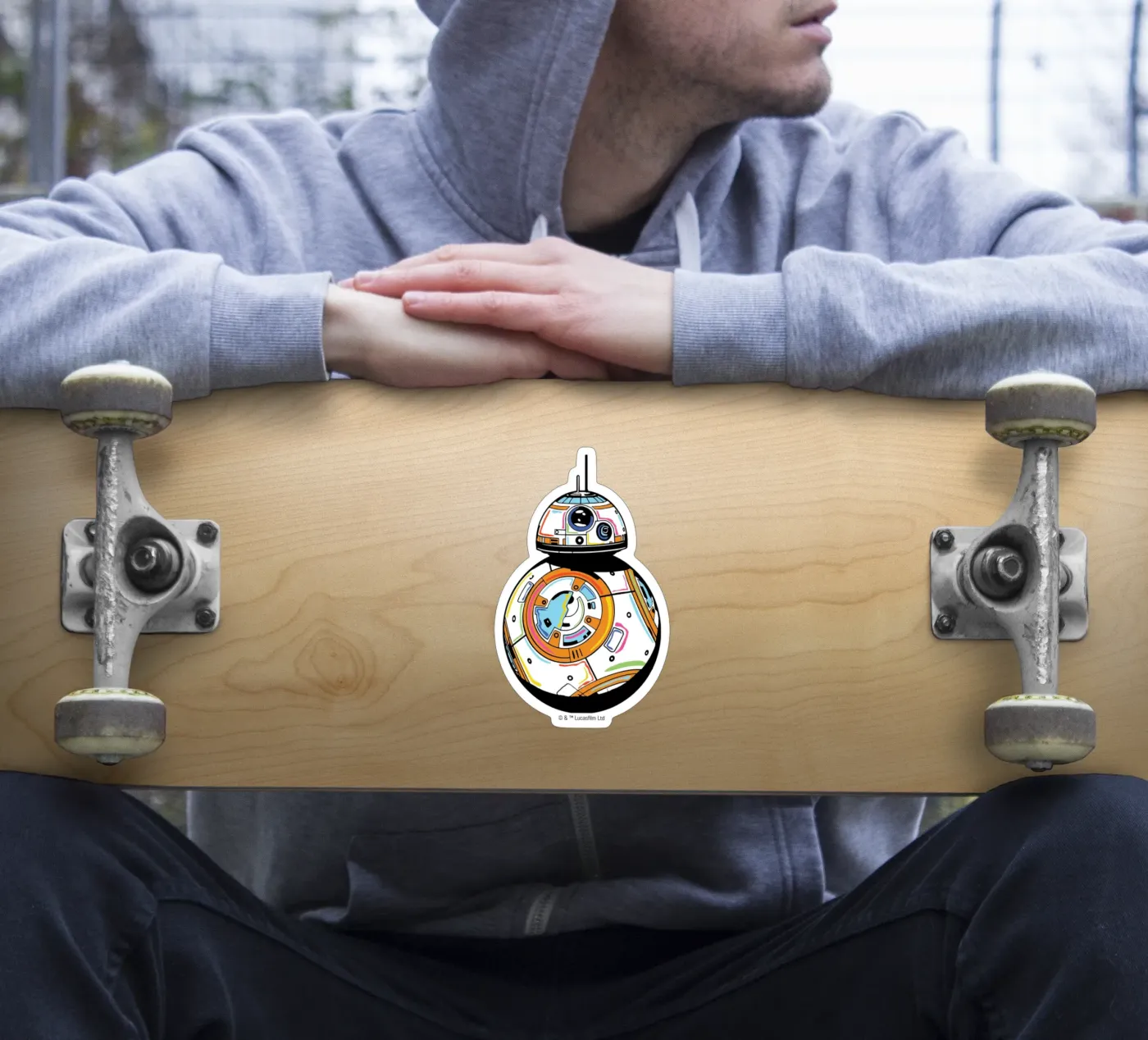 BB-8 sticker van Star Wars - Sticker Shop