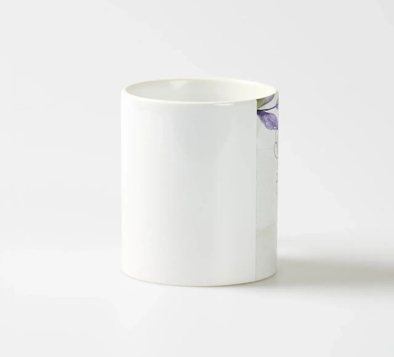 Ritratto di donna minimalista tazza in ceramica da 🎁 ARTVI-SHOP