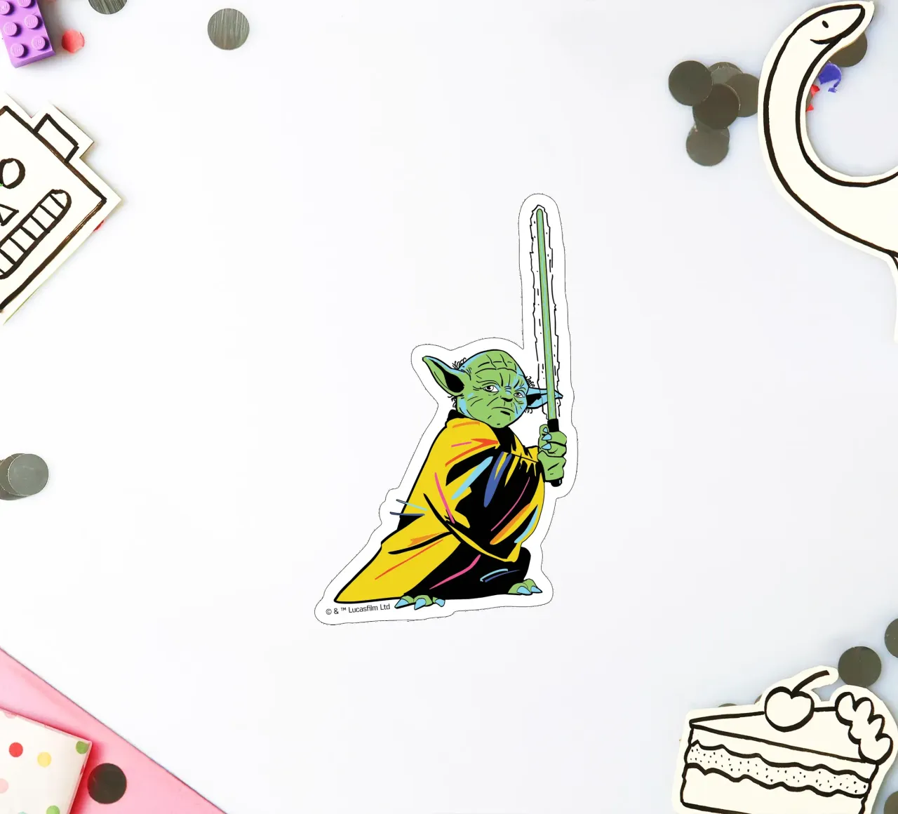 MASTER YODA Sticker von Star Wars - Sticker Shop