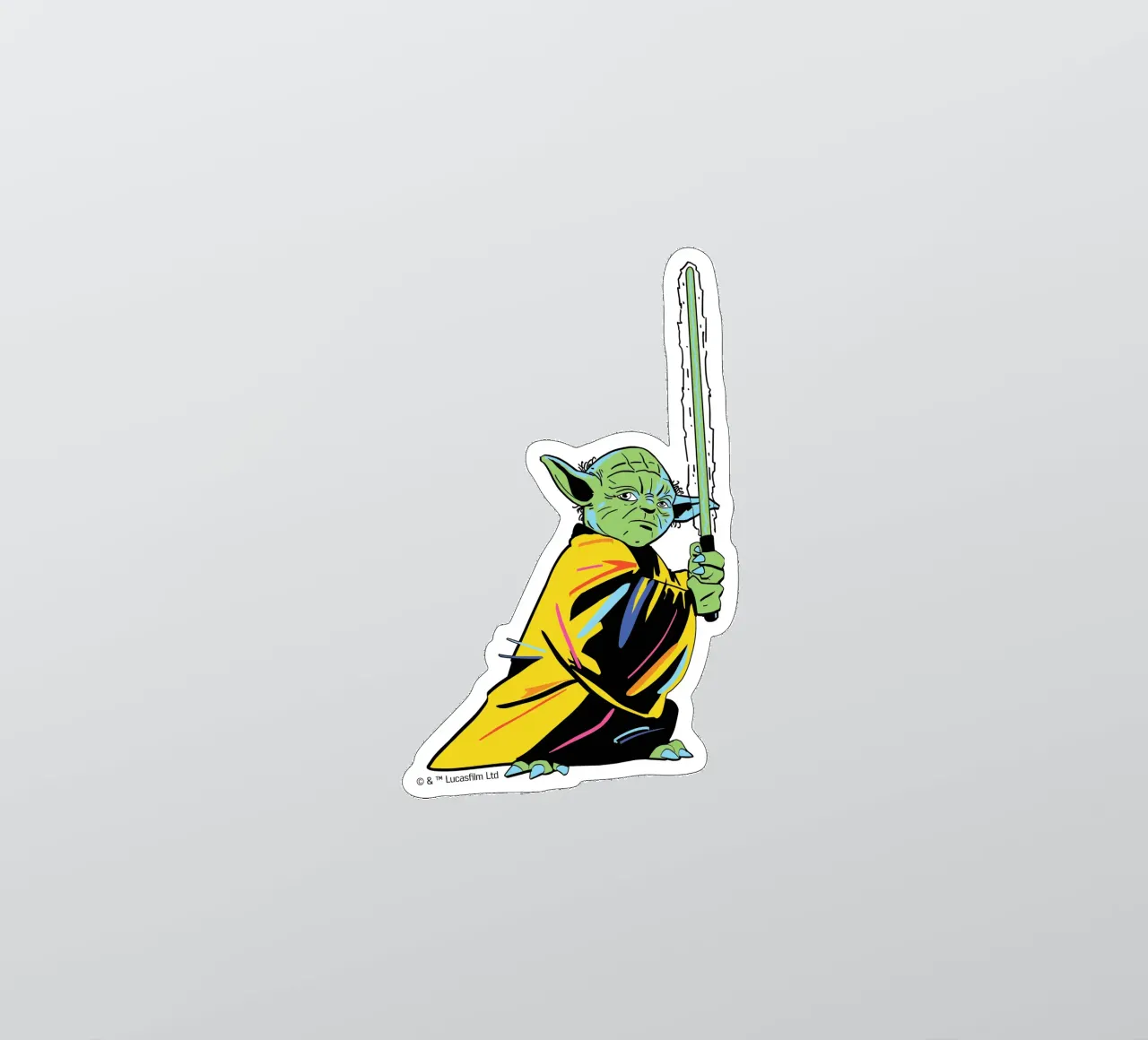 MASTER YODA autocollant de Star Wars - Sticker Shop