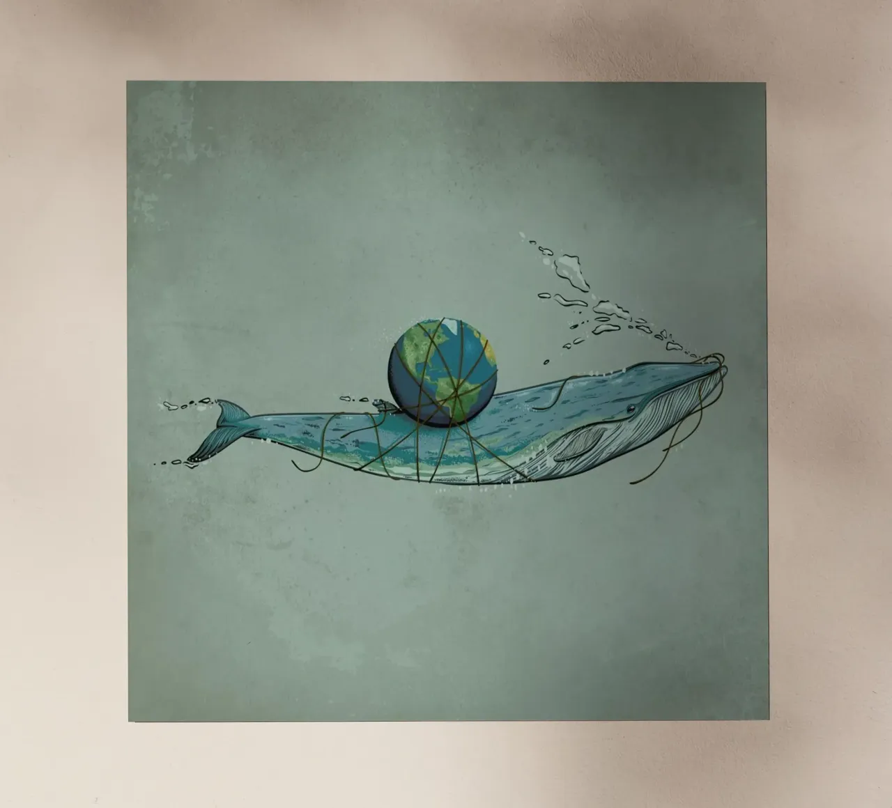 Save The Planet II pellicola backlit da Robert Richter