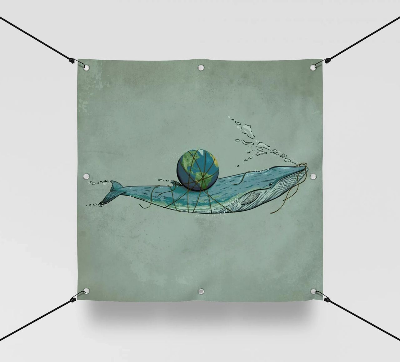 Save The Planet II telo in pvc da Robert Richter