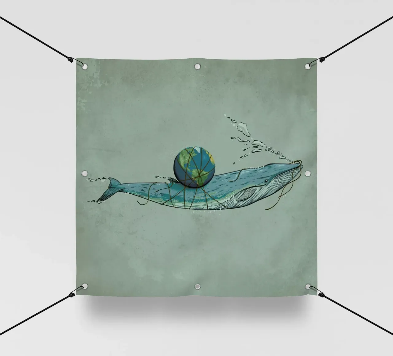 Save The Planet II pvc cover by Robert Richter