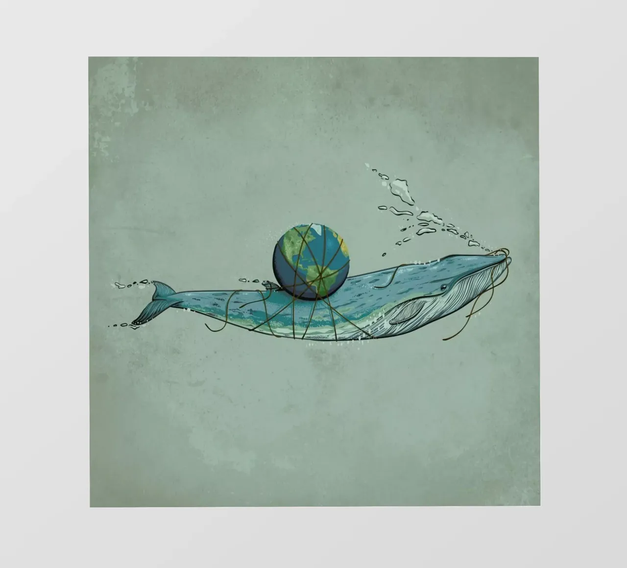 Save The Planet II telo in pvc da Robert Richter