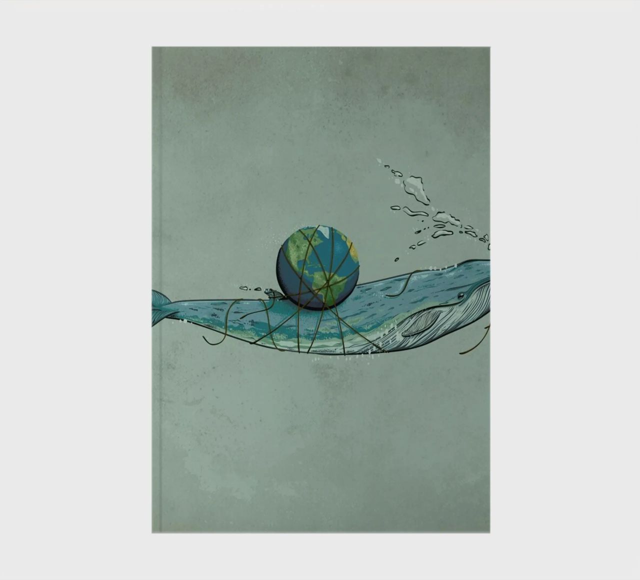 Save The Planet II notebook by Robert Richter
