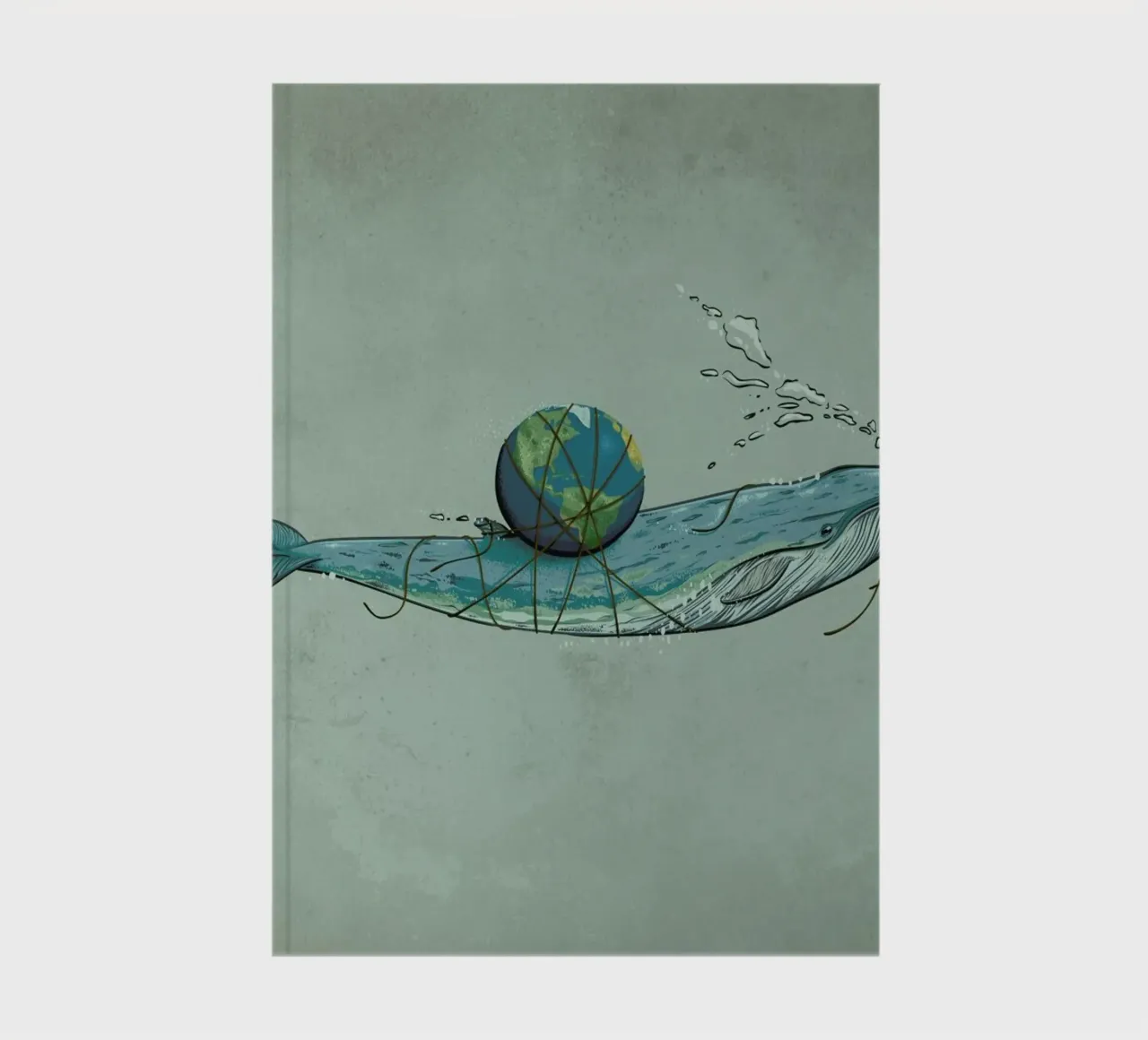 Save The Planet II notebook by Robert Richter