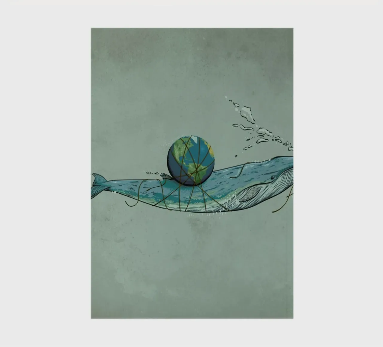 Save The Planet II notebook by Robert Richter