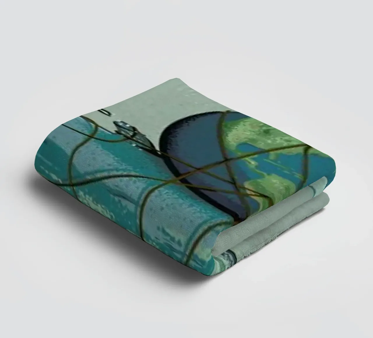 Save The Planet II asciugamano da bagno da Robert Richter