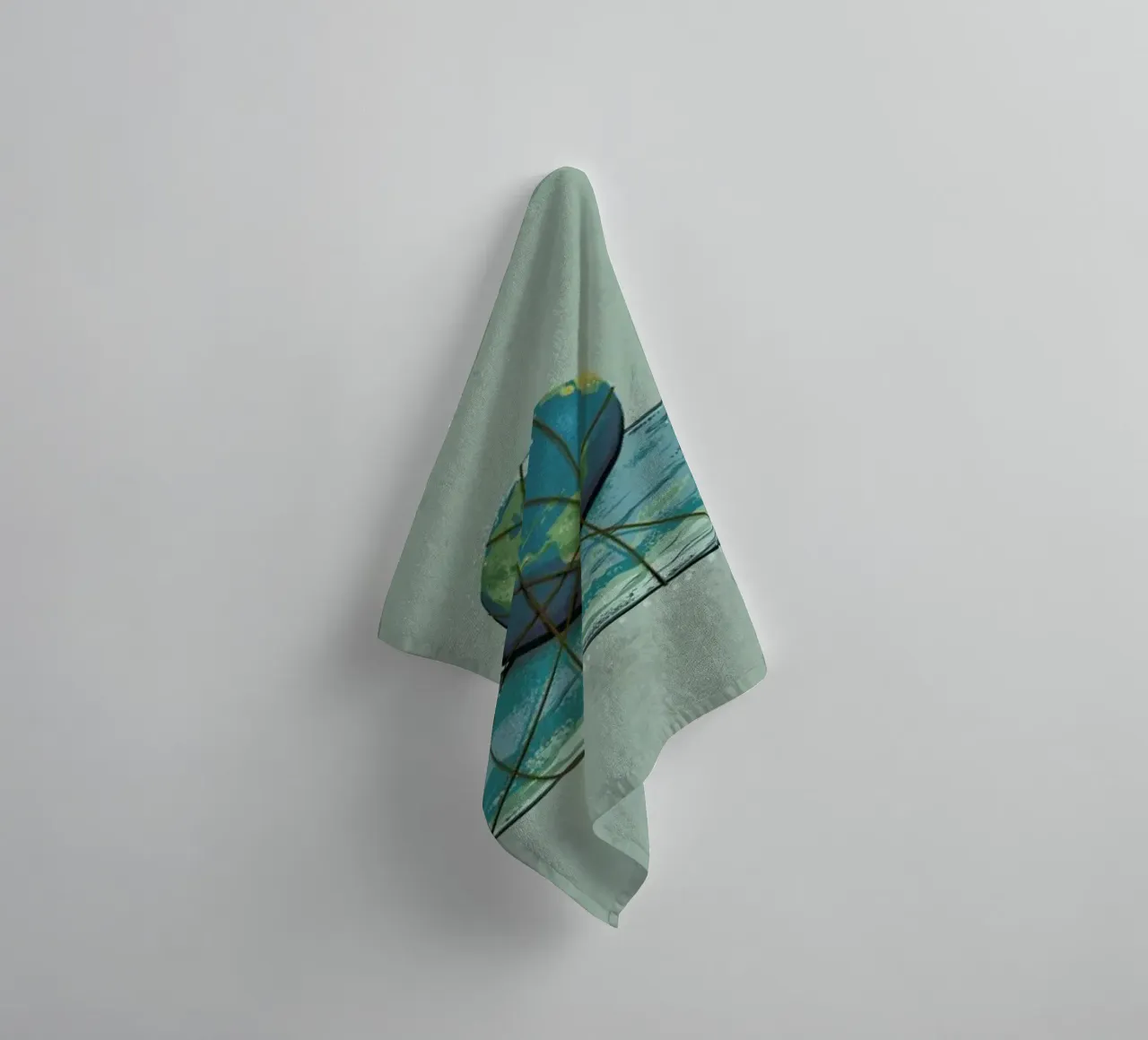 Save The Planet II asciugamano da bagno da Robert Richter