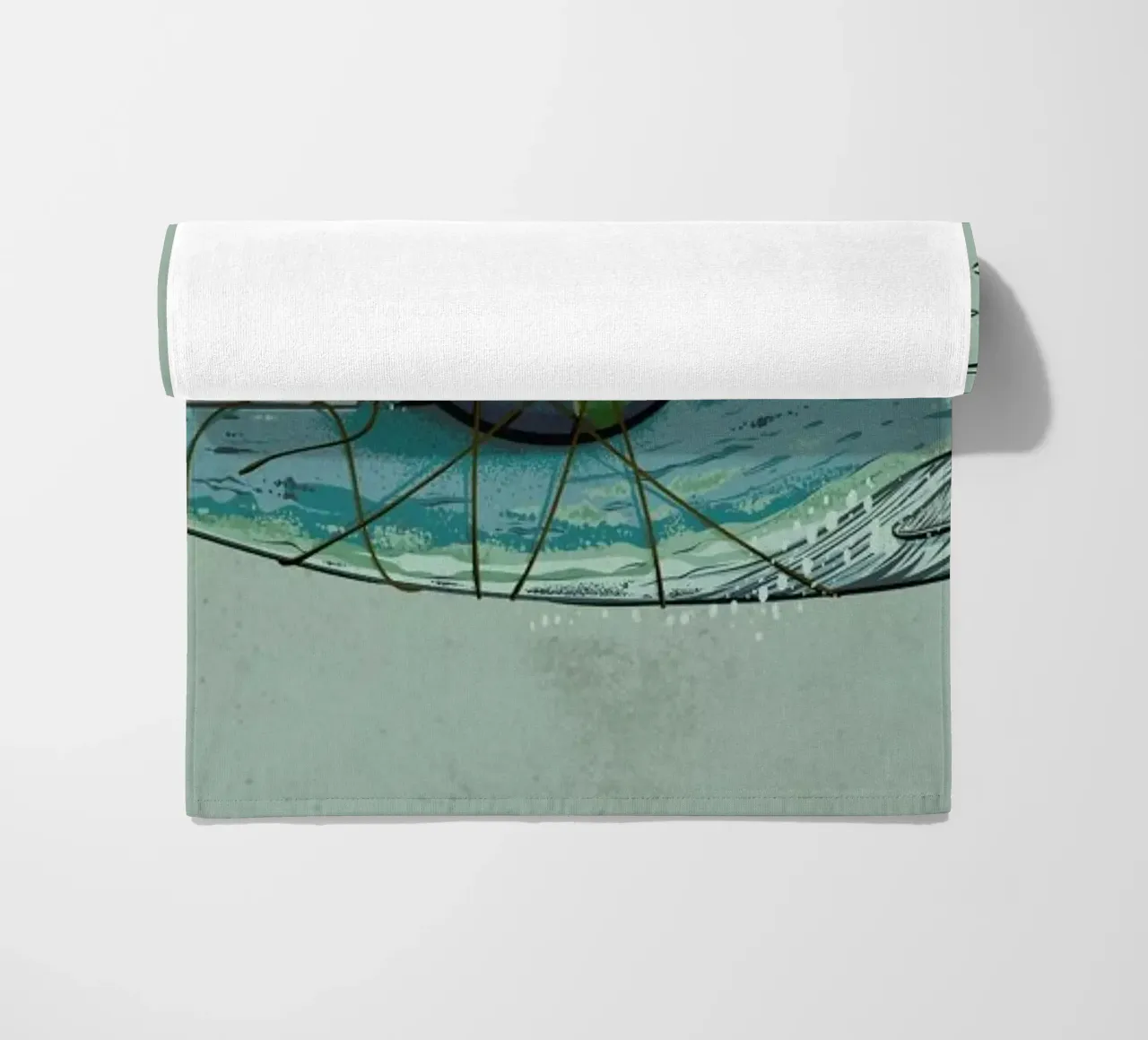 Save The Planet II strandhanddoek van Robert Richter