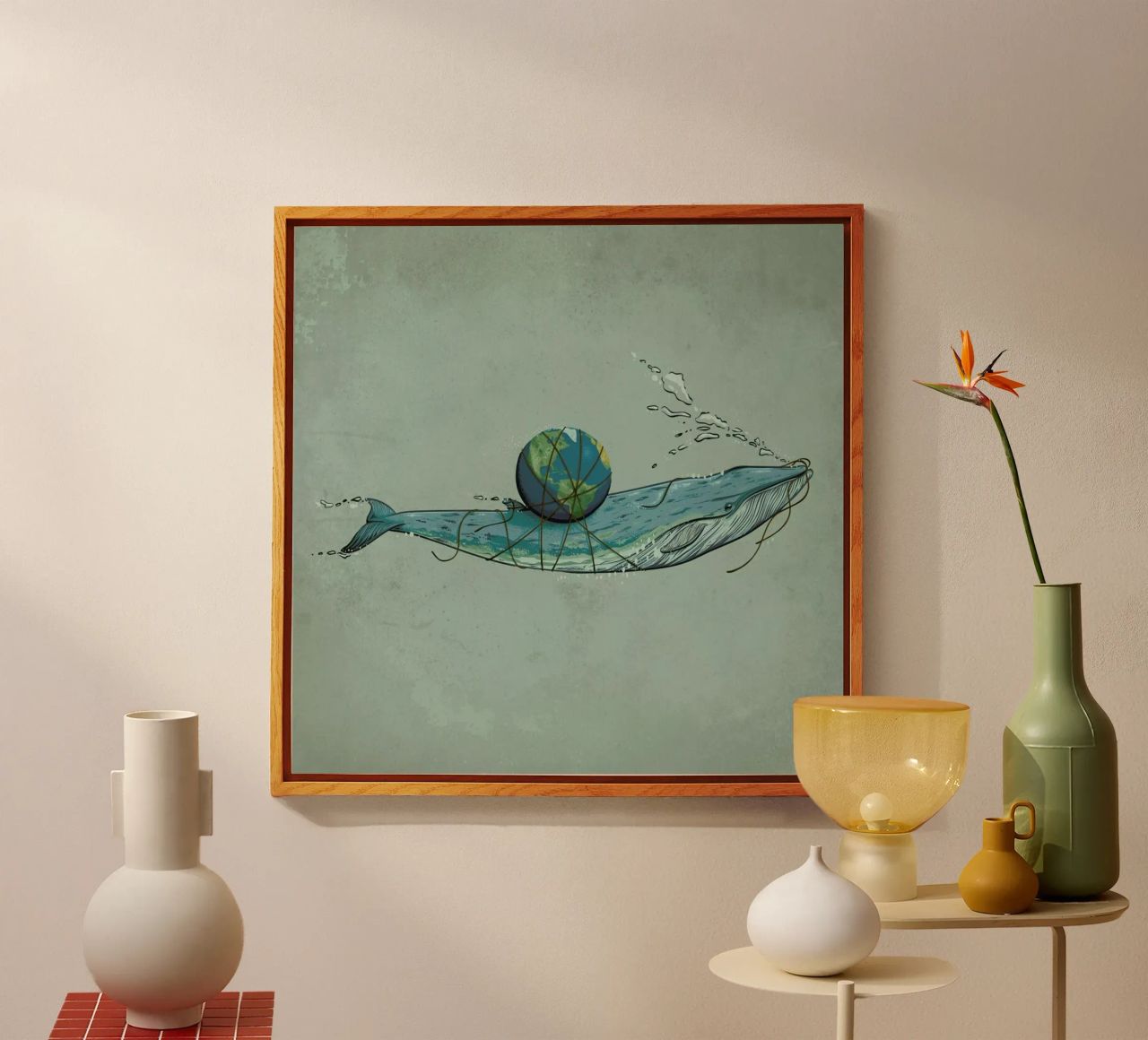 Save The Planet II plexiglass da Robert Richter
