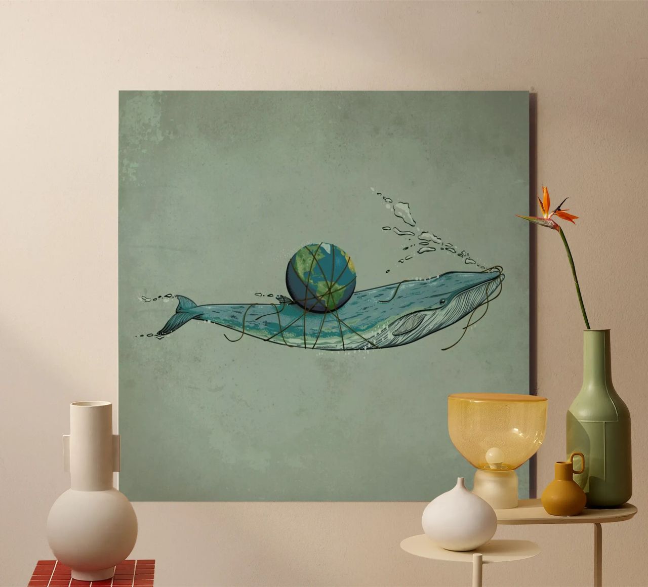 Save The Planet II alluminio dibond da Robert Richter
