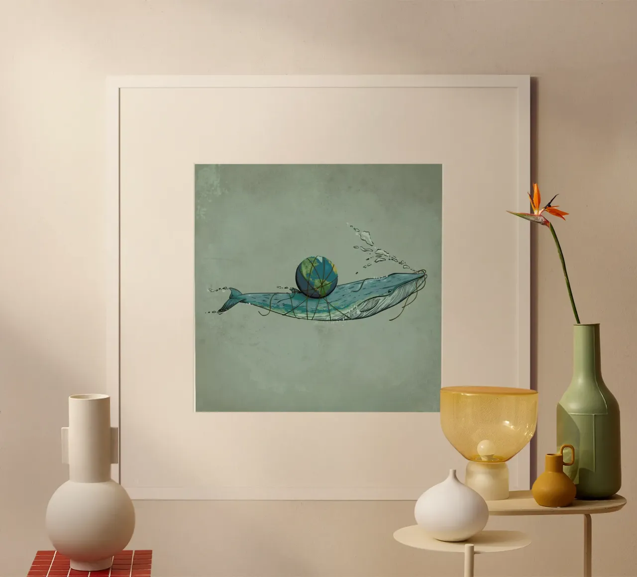 Save The Planet II carta hahnemühle da Robert Richter