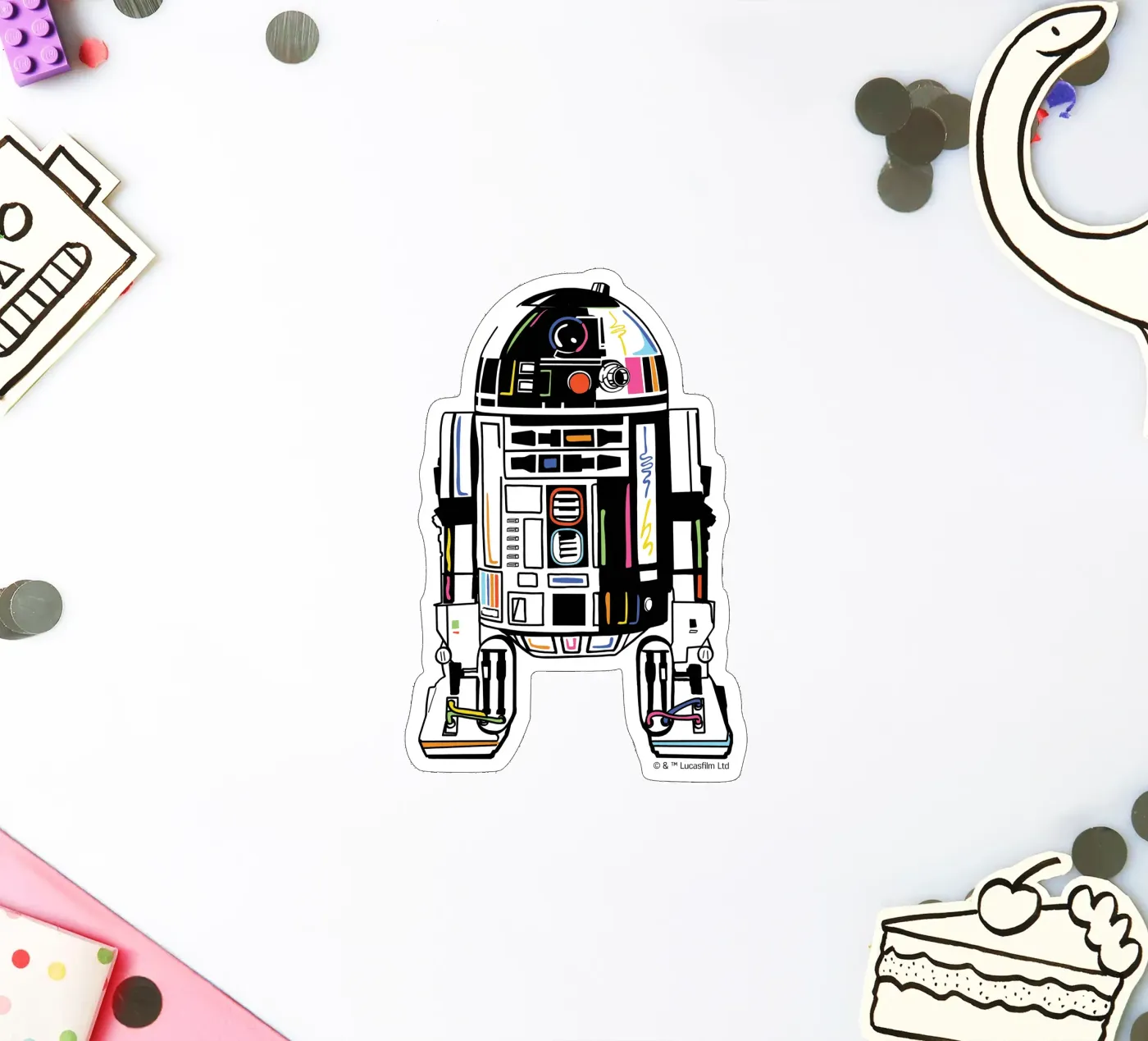 R2-D2 sticker van Star Wars - Sticker Shop