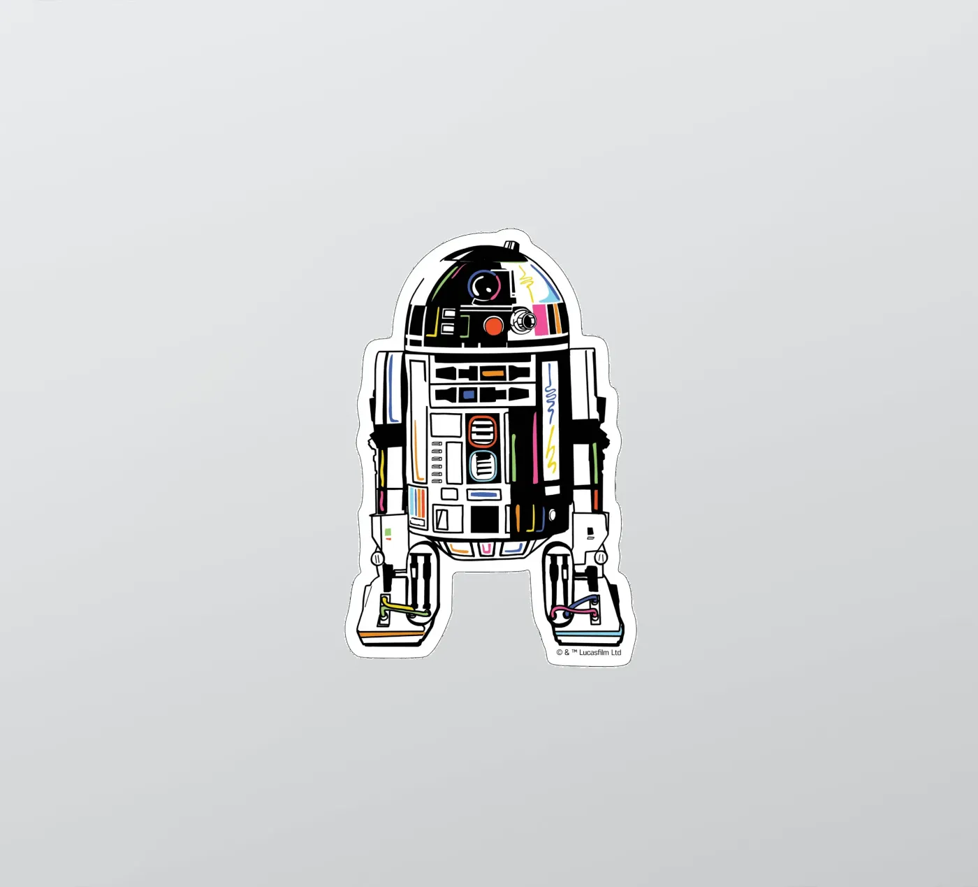 R2-D2 sticker van Star Wars - Sticker Shop