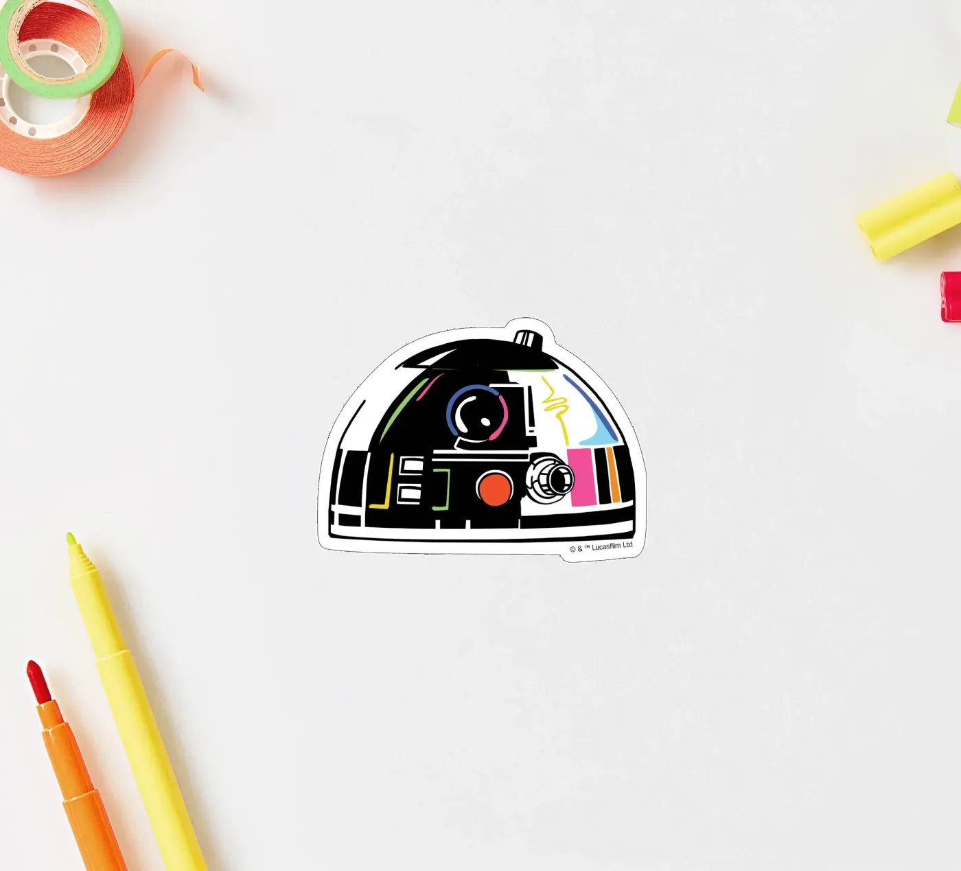 R2-D2 adesivo da Star Wars - Sticker Shop