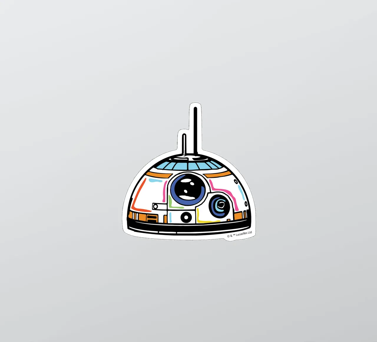 BB-8 Sticker von Star Wars - Sticker Shop