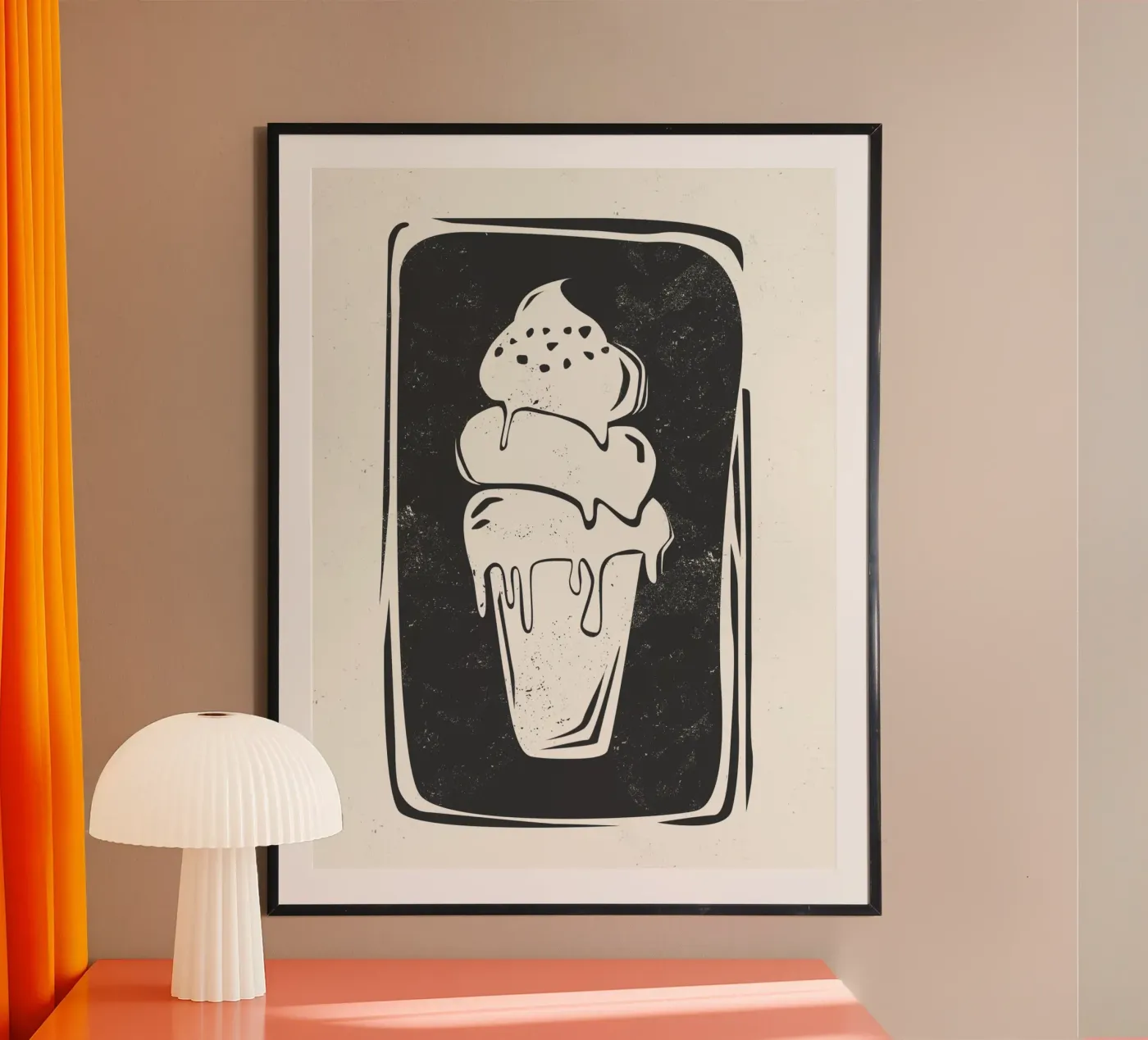 Gelato poster da Indigo Rain