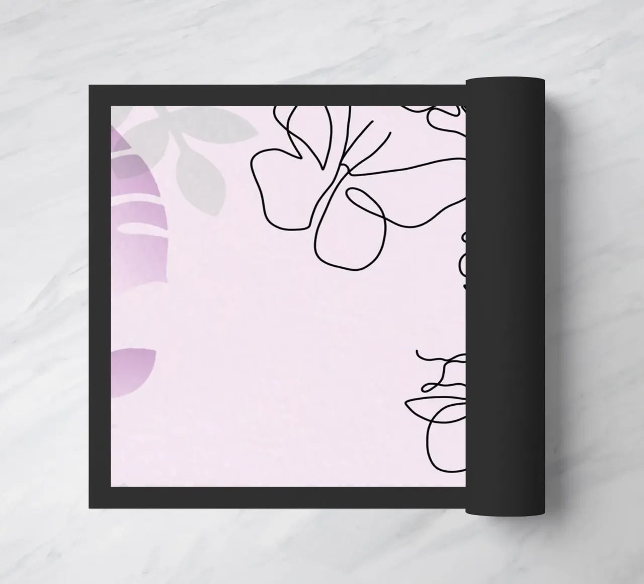 Ritratto di donna minimalista zerbino da 🎁 ARTVI-SHOP