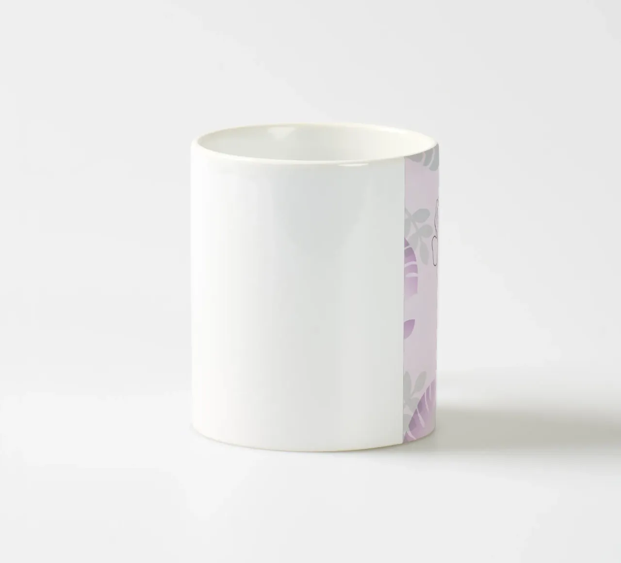 Ritratto di donna minimalista tazza in ceramica da 🎁 ARTVI-SHOP