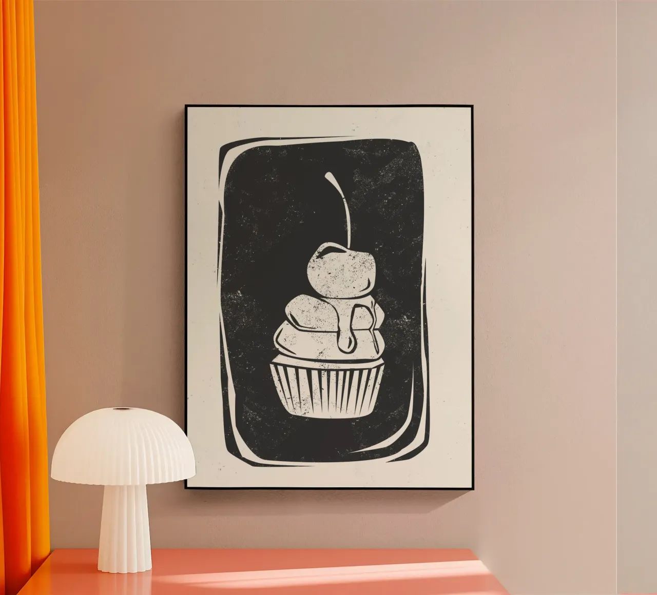 Cupcake plexiglass da Indigo Rain