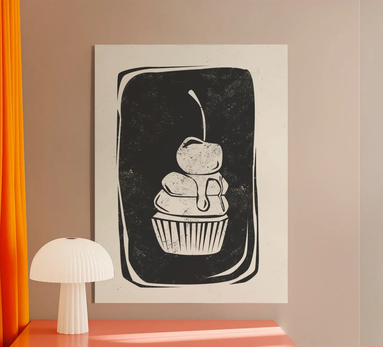 Cupcake plexiglass da Indigo Rain