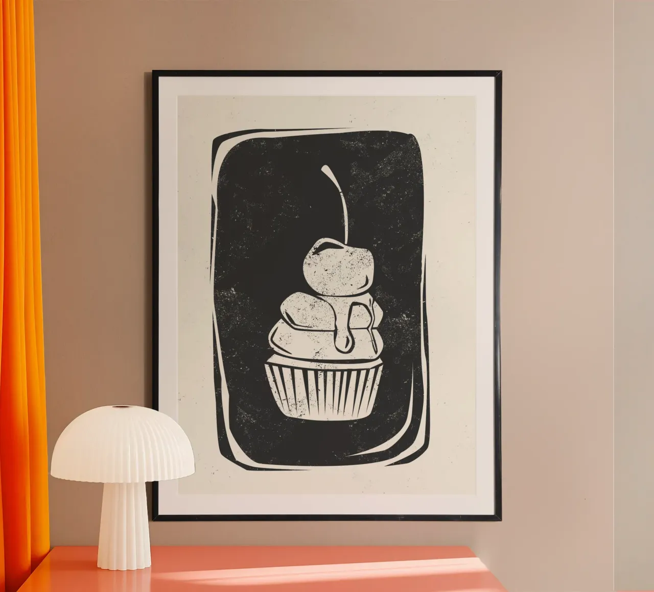 Cupcake poster da Indigo Rain