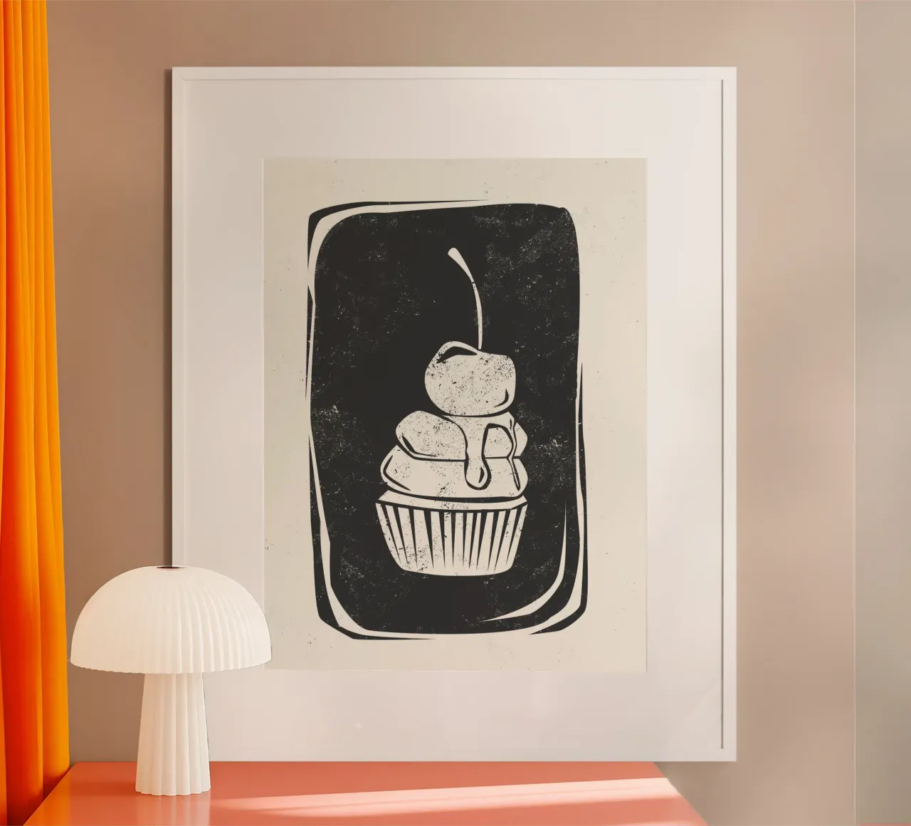 Cupcake poster da Indigo Rain