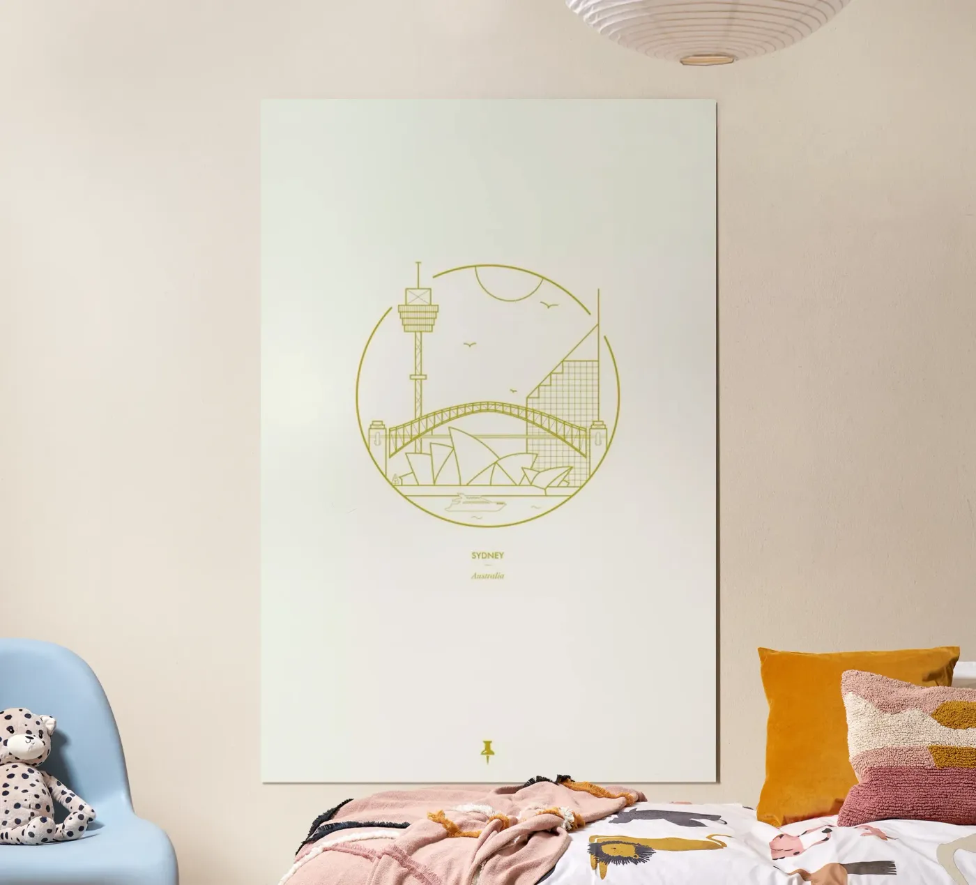 Sydney poster by Dean Smith