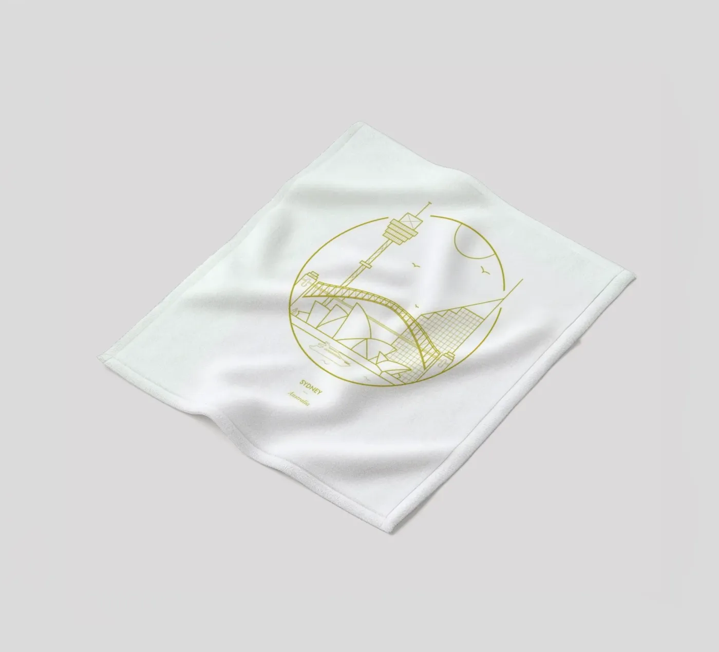 Sydney fleecedeken van Dean Smith