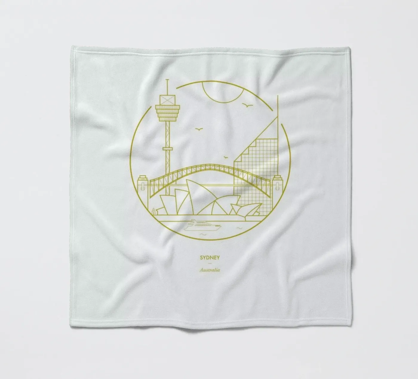 Sydney fleecedeken van Dean Smith