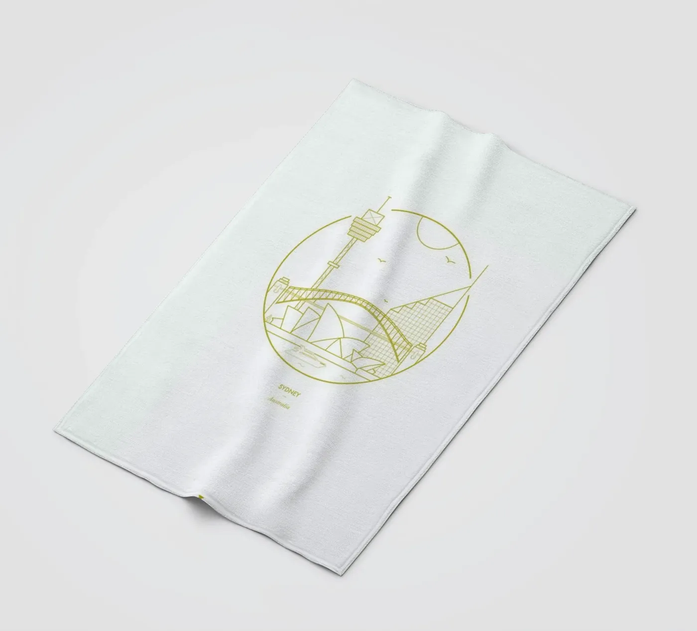 Sydney fleecedeken van Dean Smith