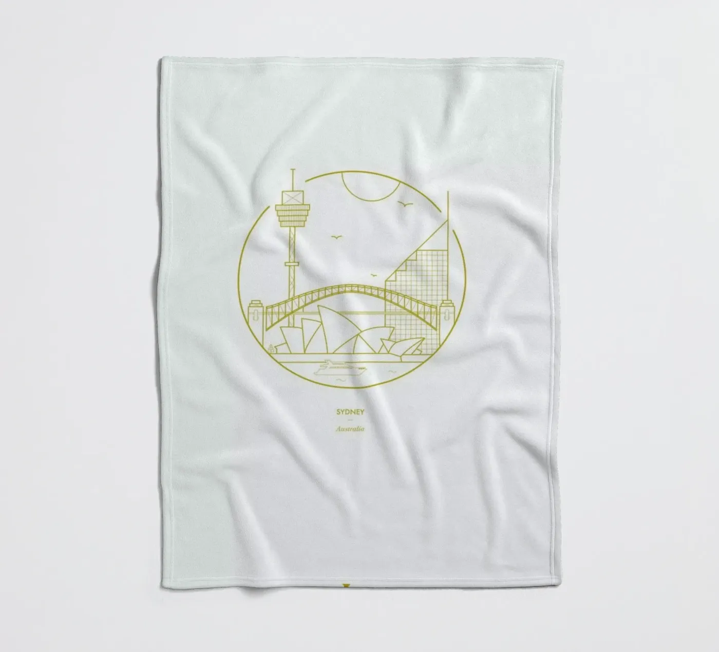 Sydney fleecedeken van Dean Smith