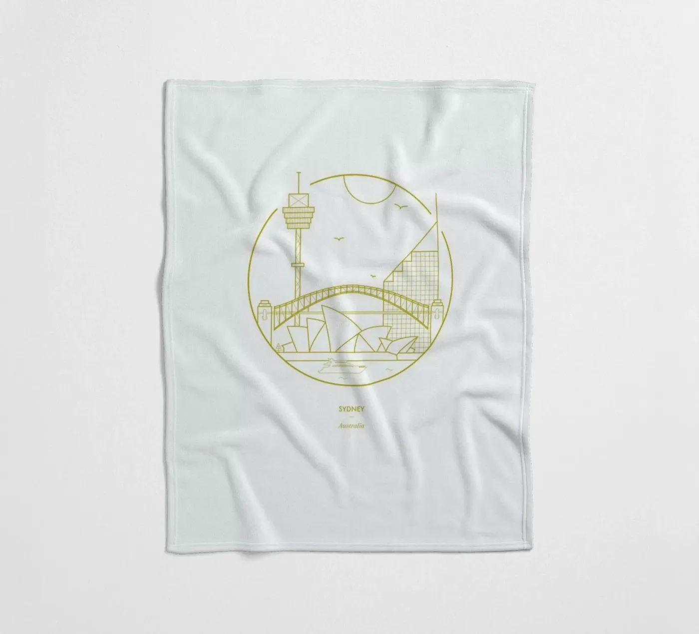 Sydney fleecedeken van Dean Smith