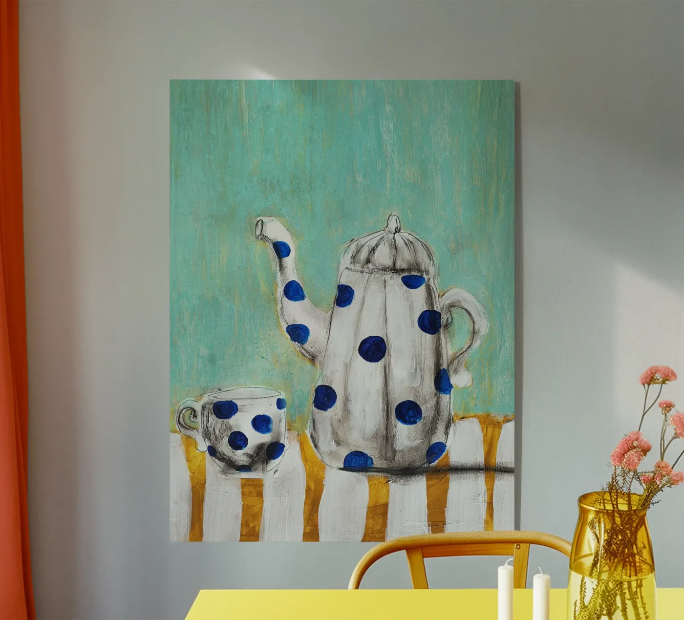 L'ora del tè plexiglass da Indigo Rain