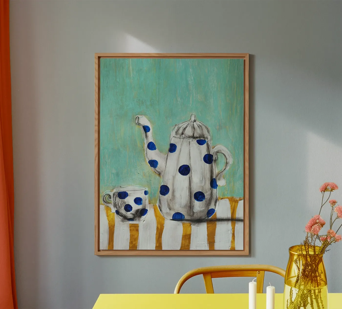 Tea Time forex plate by Indigo Rain