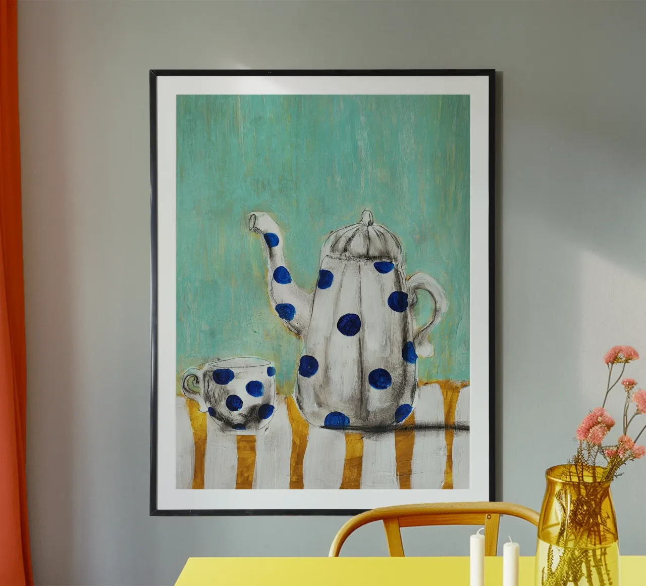 Tea Time poster by Indigo Rain