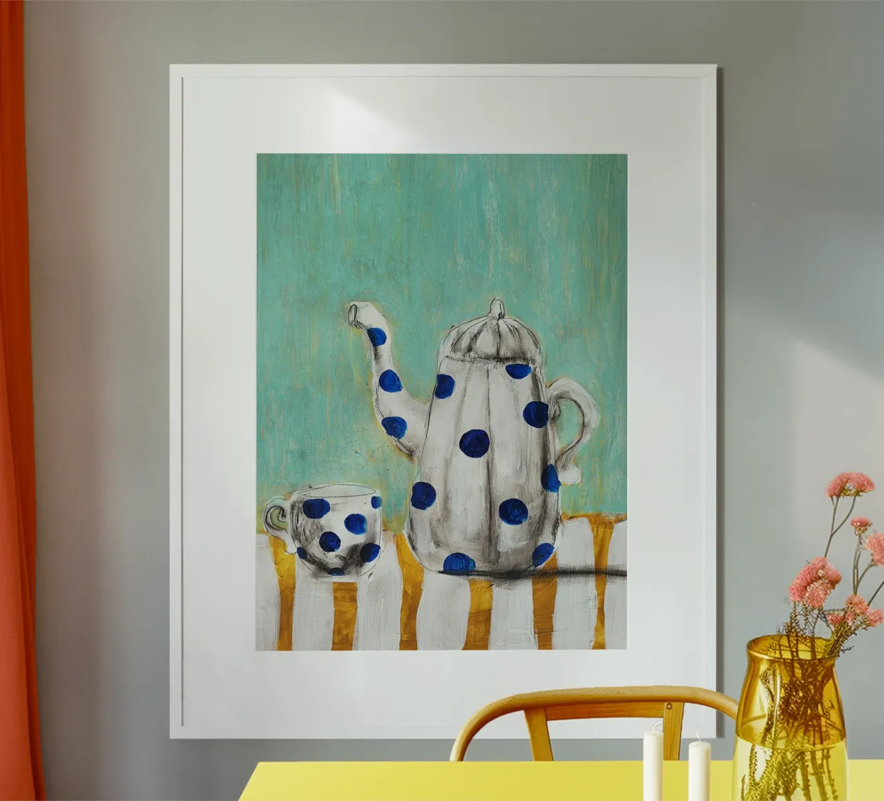 Tea Time poster by Indigo Rain