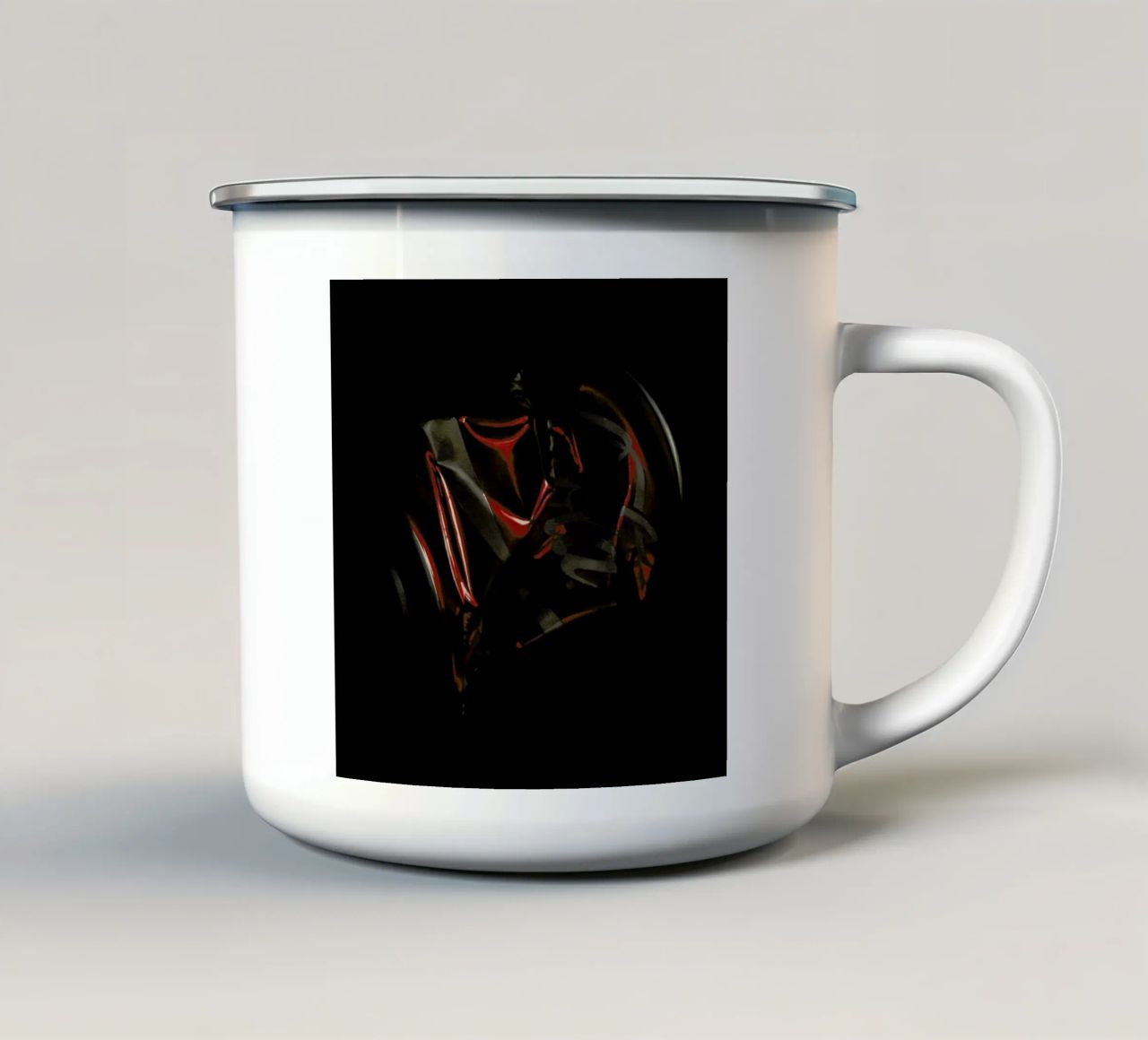 Usagé Coca tazza in smalto da Jérôme Romain