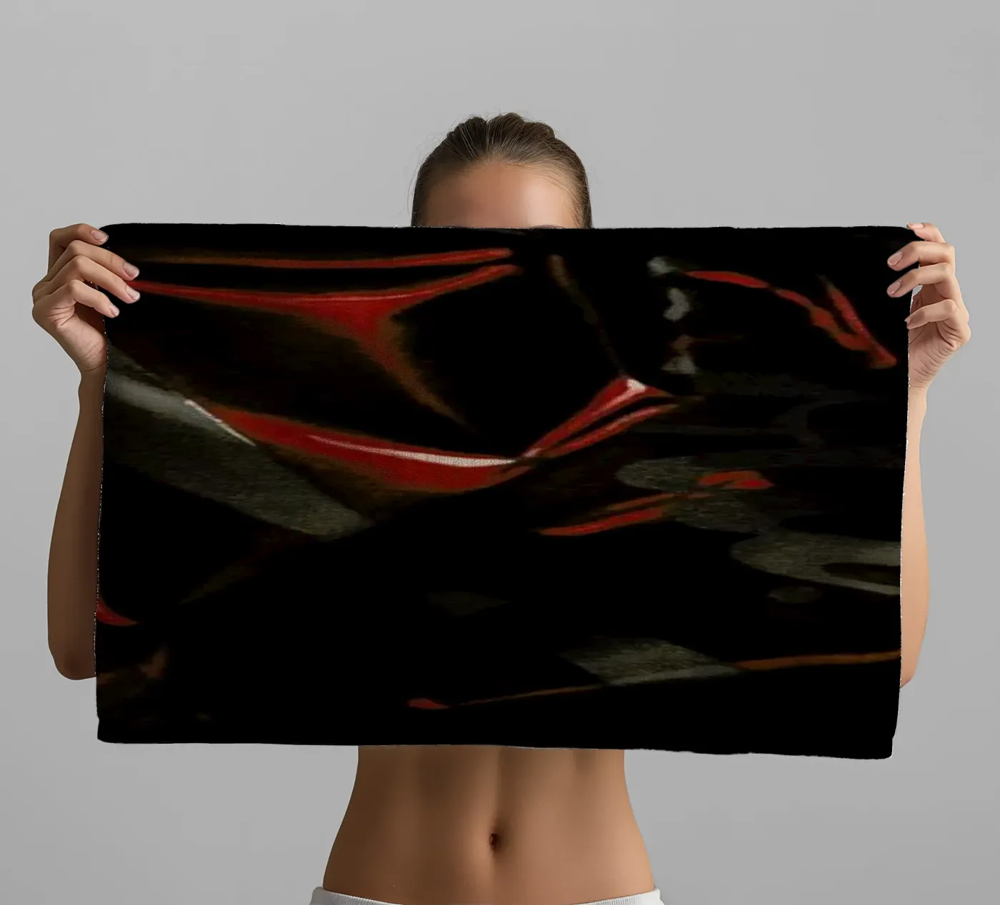 Usagé Coca towel by Jérôme Romain