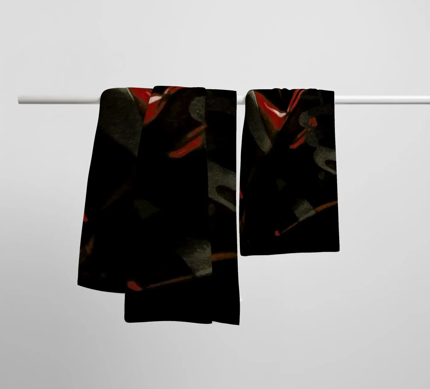 Usagé Coca towel by Jérôme Romain