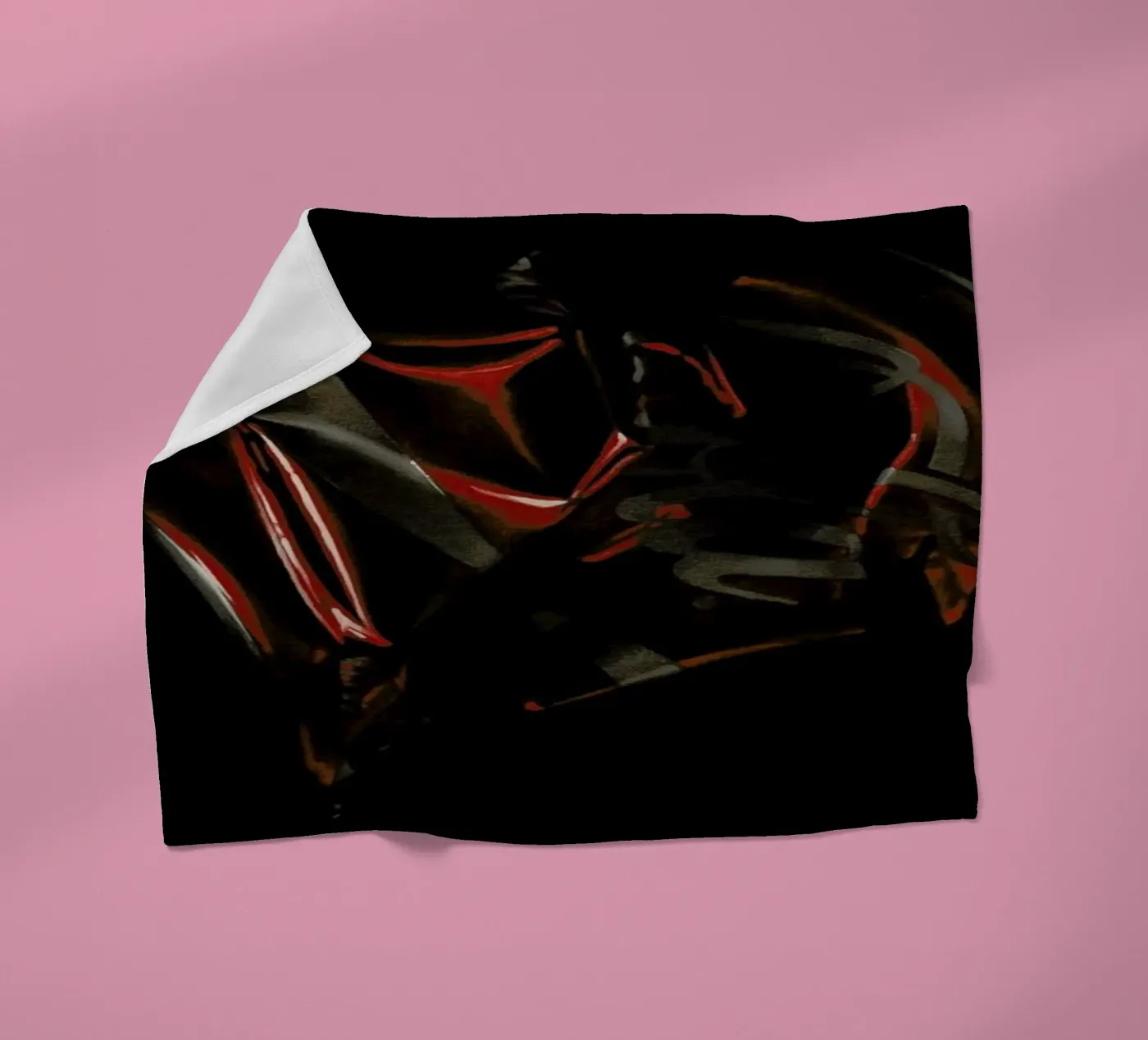 Usagé Coca fleece blanket by Jérôme Romain